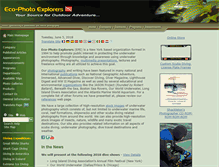 Tablet Screenshot of ecophotoexplorers.com